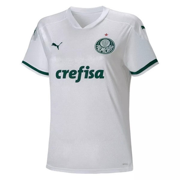 Tailandia Camiseta Palmeiras 2ª Mujer 2020 2021 Blanco